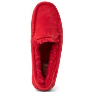 Womens UGG® Ansley Slipper - Samba Red